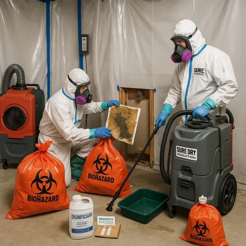 Contaminated Water Handling Protocols process in Elkhorn, WI