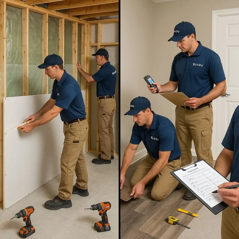 Repairs and Reconstruction process in Elkhorn, WI