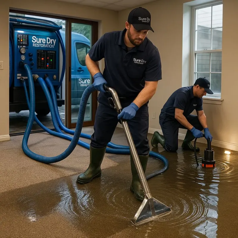 Water Extraction and Removal process in Elkhorn, WI